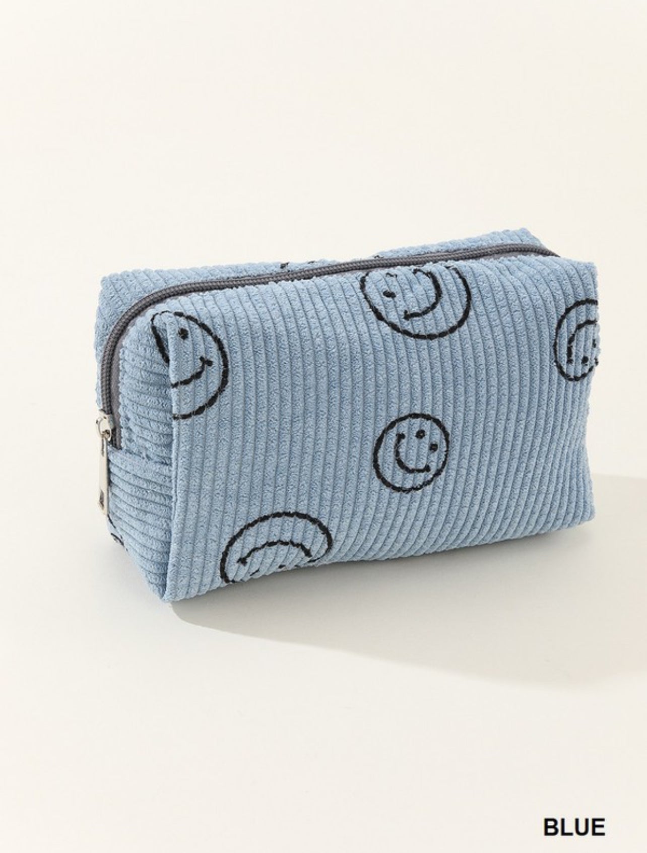 Smiley Face Cosmetic Bag