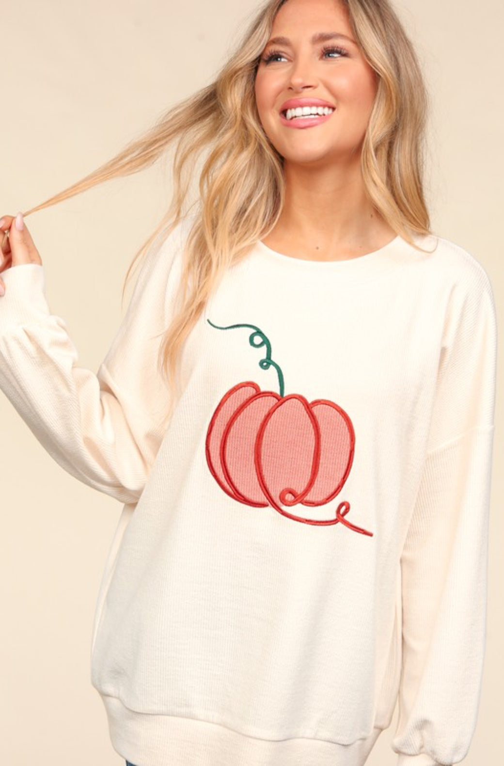 Oh Hey There Pumpkin Sweater Top