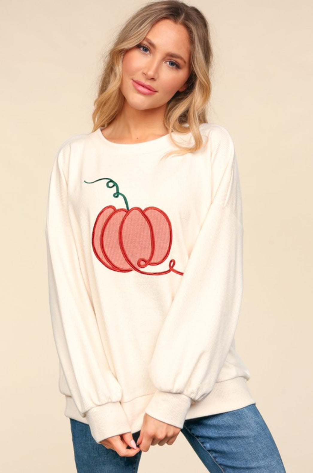 Oh Hey There Pumpkin Sweater Top