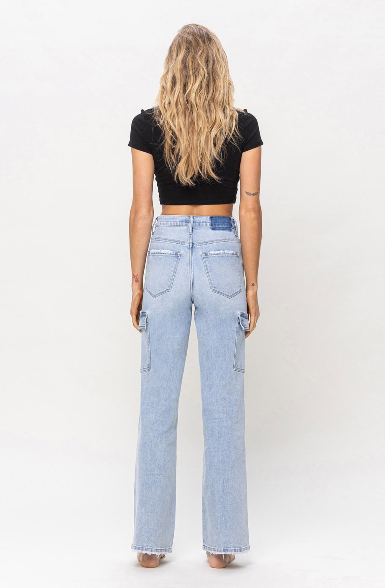 Bringing 90's Back HR Straight Utility Jean