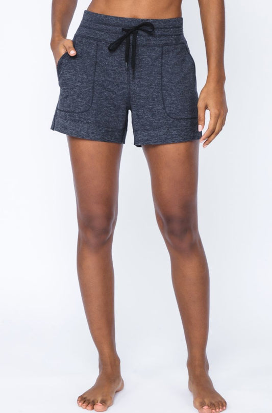 Willow Dreams Shorts In Charcoal