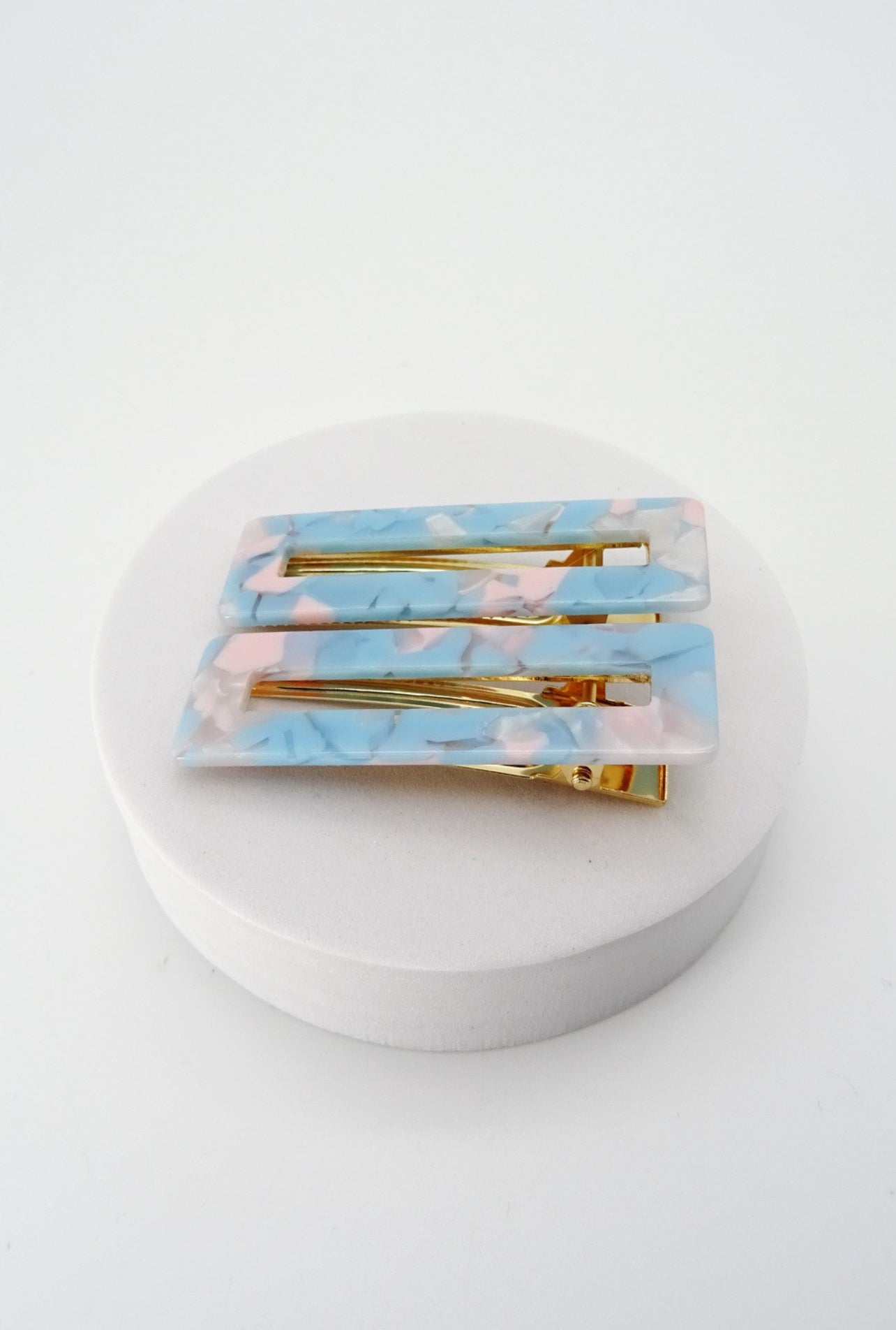 Marbled Bright Hair Clip