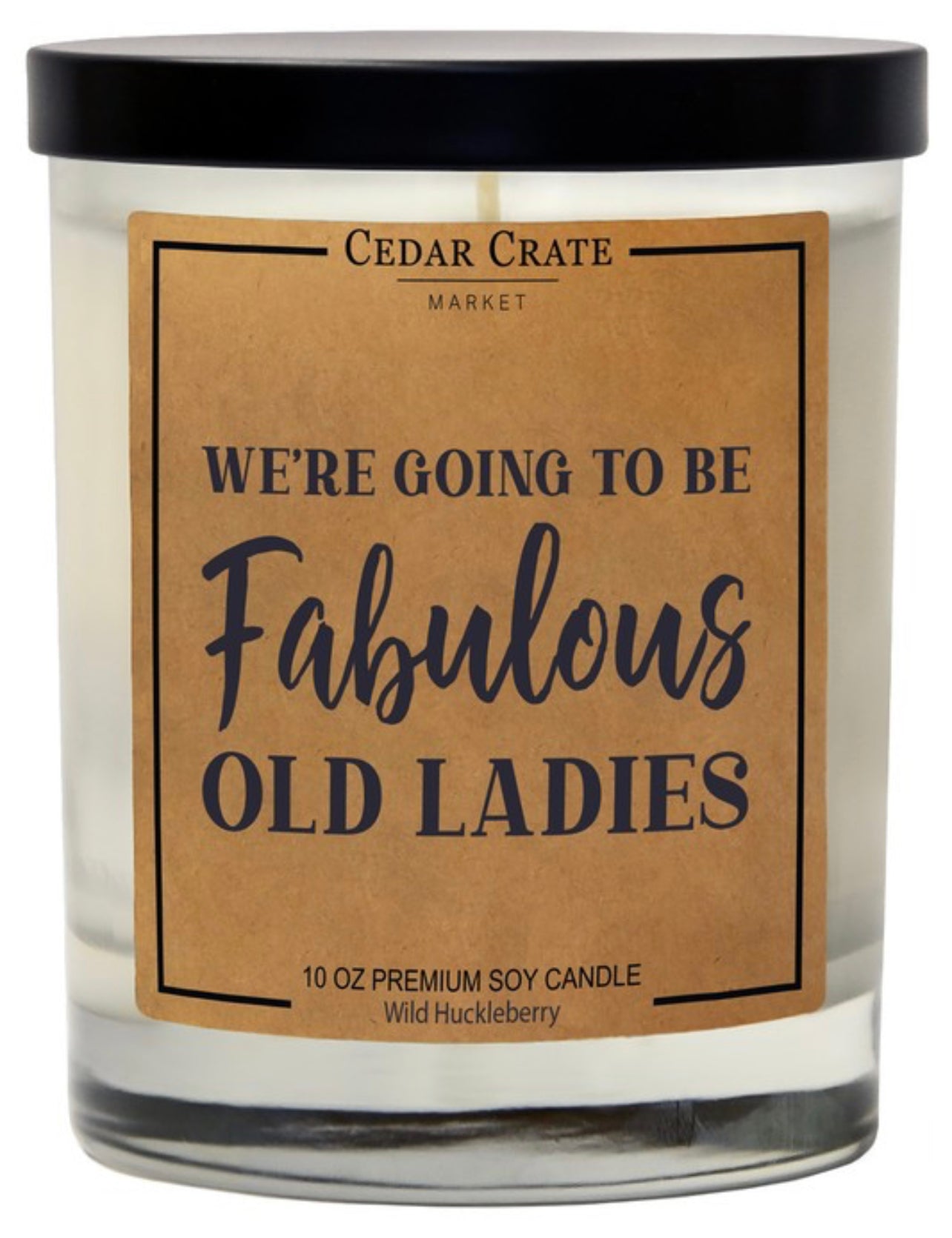 Fabulous Old Ladies Candle