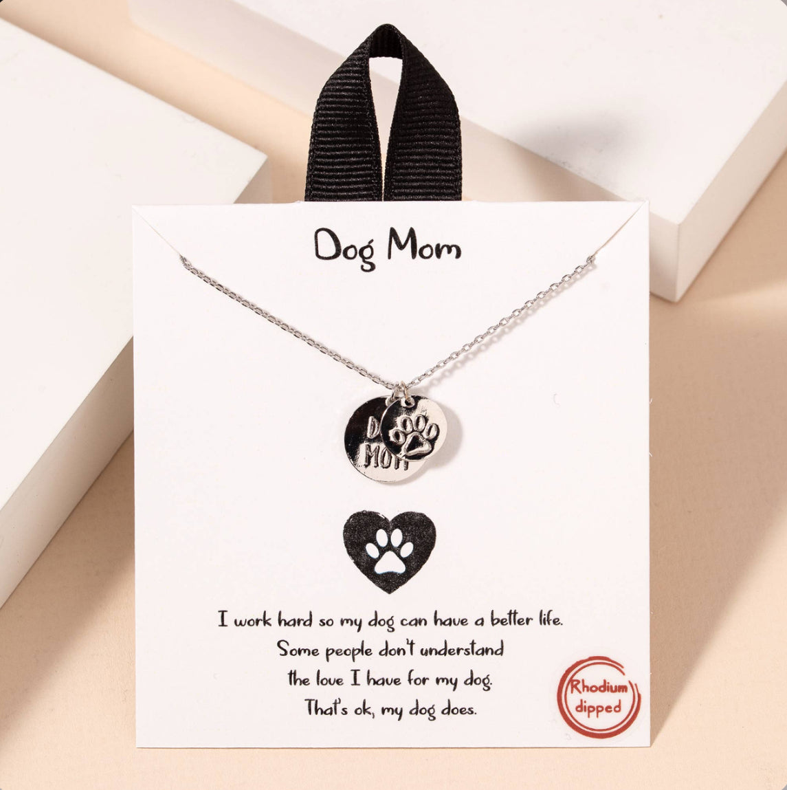 Dog Mom Necklace