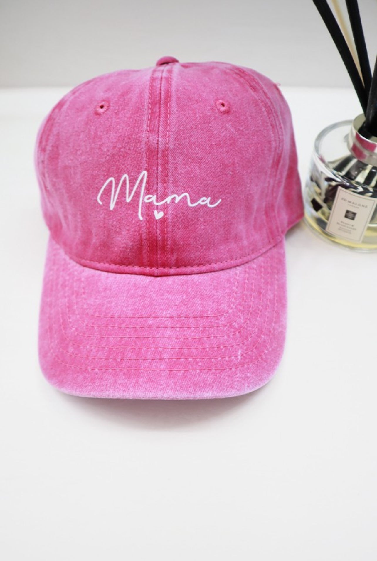 MAMA Acid Washed Baseball Cap