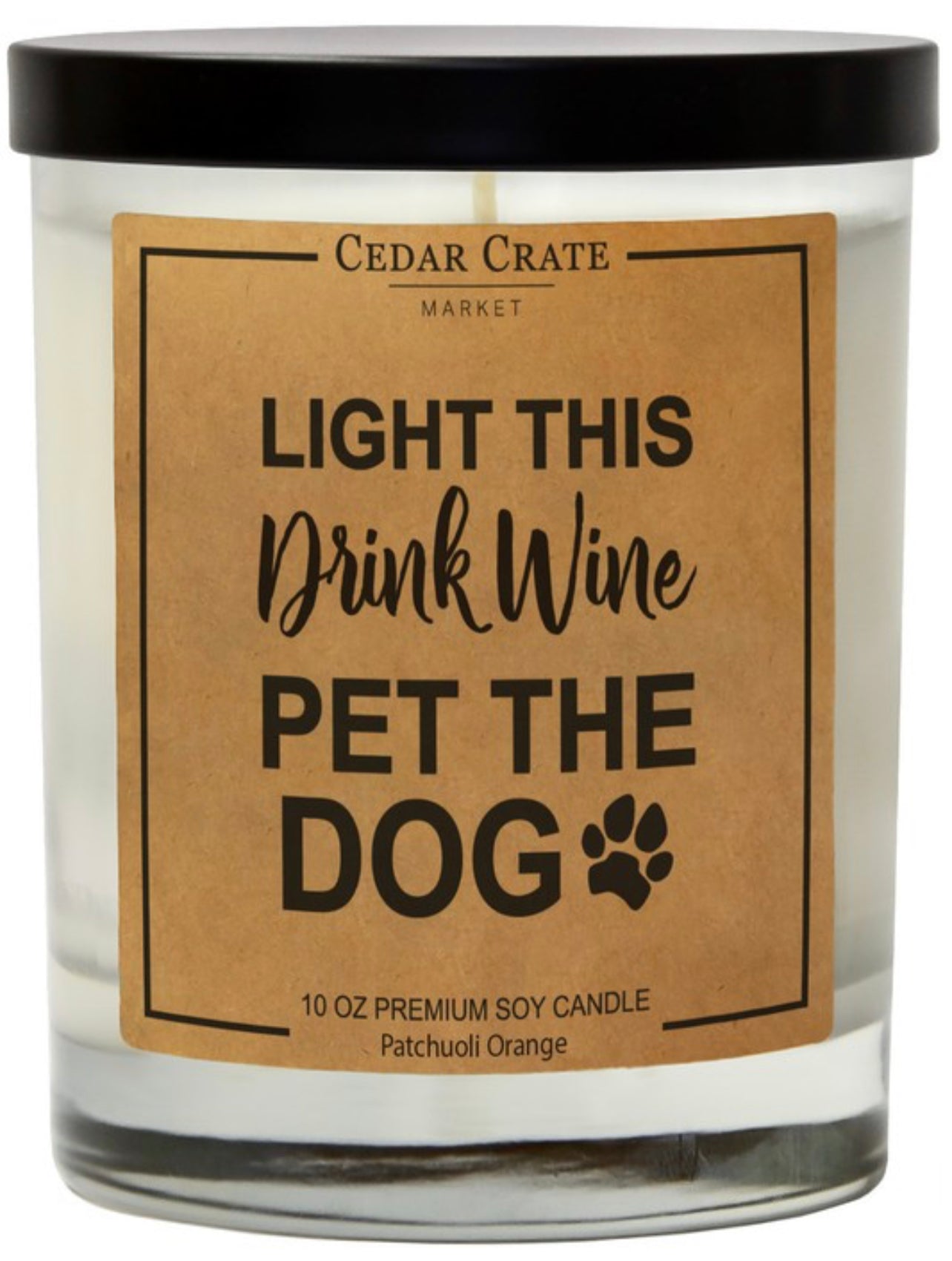 Pet The Dog Candle