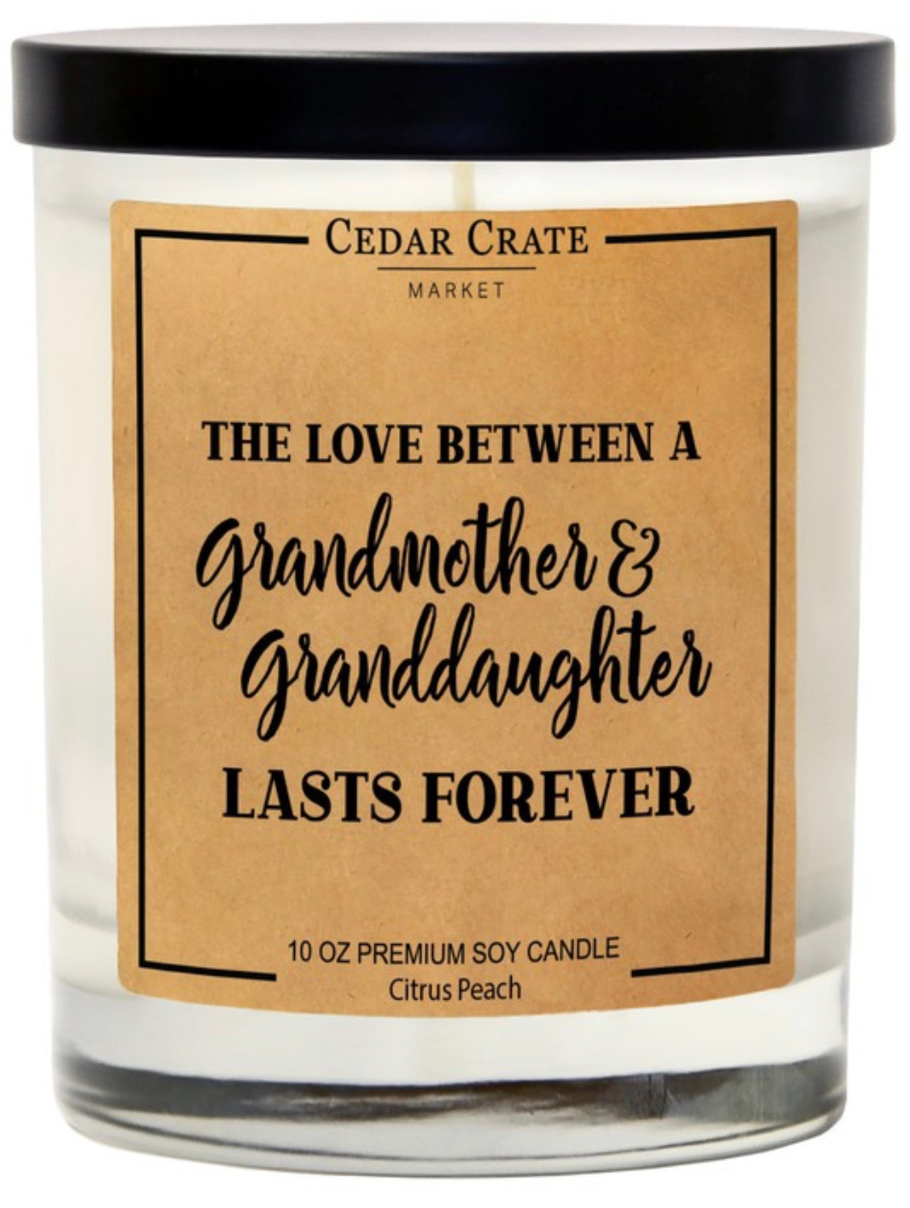 Grandma & Granddaughter Candle