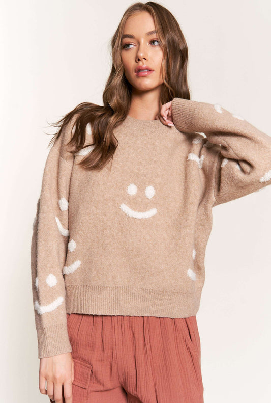 Keep Smiling Sweater