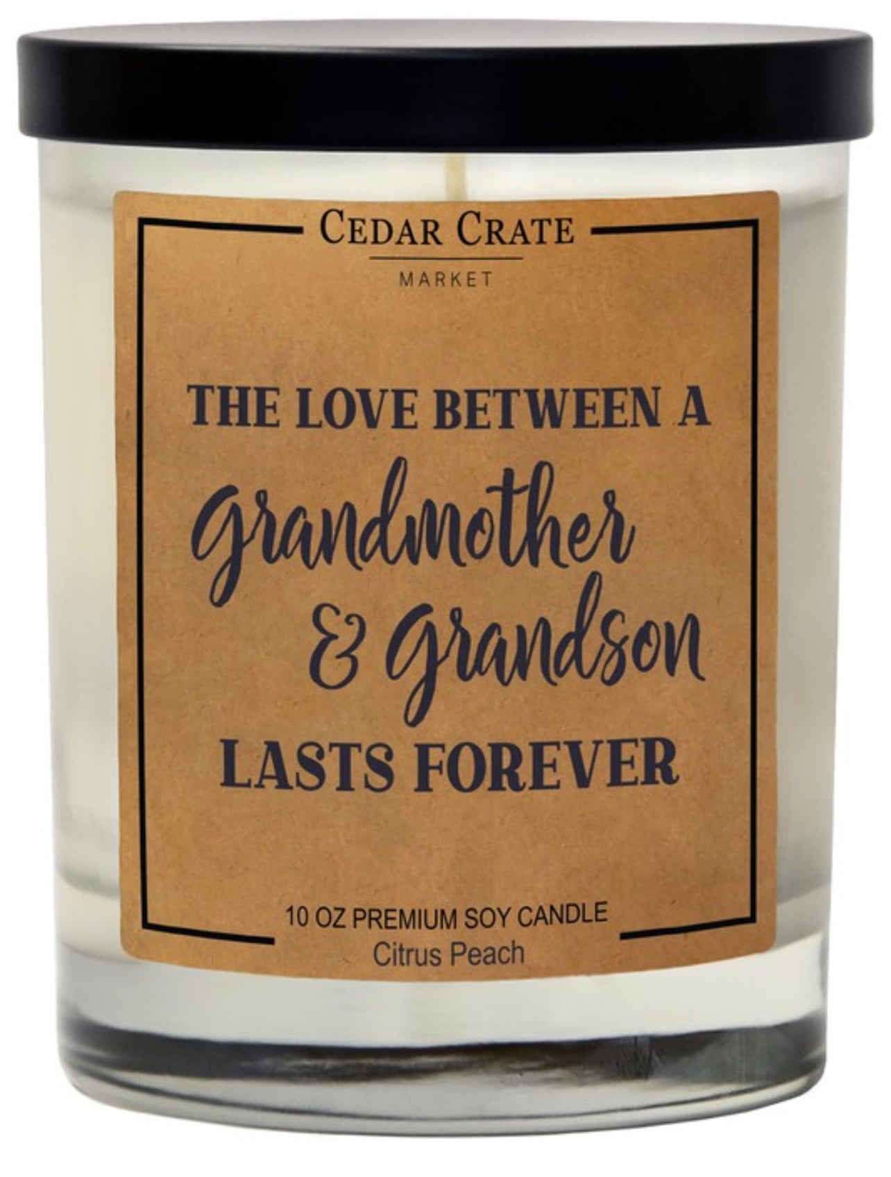 Grandma & Grandson Candle