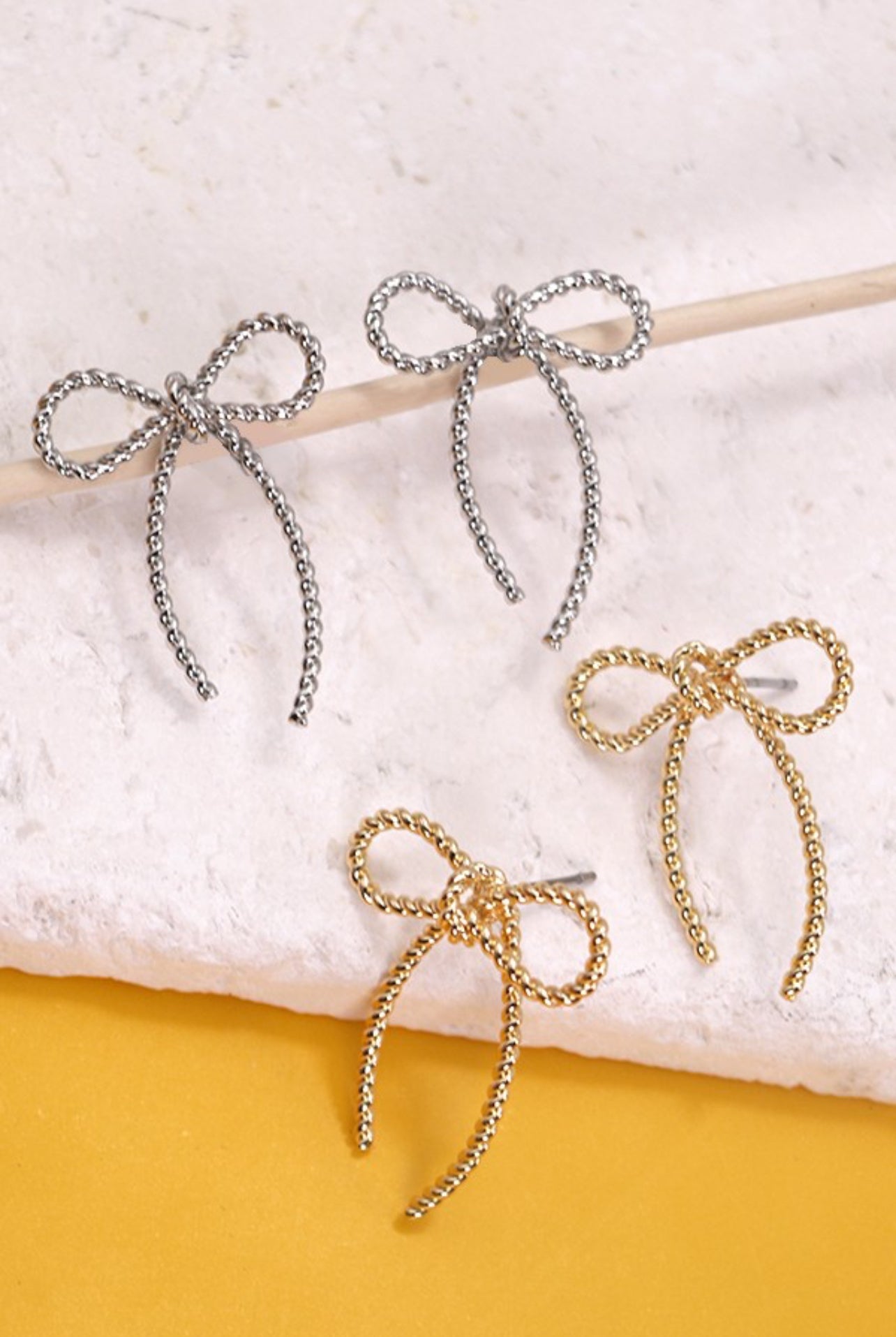 Bow In Style Earrings