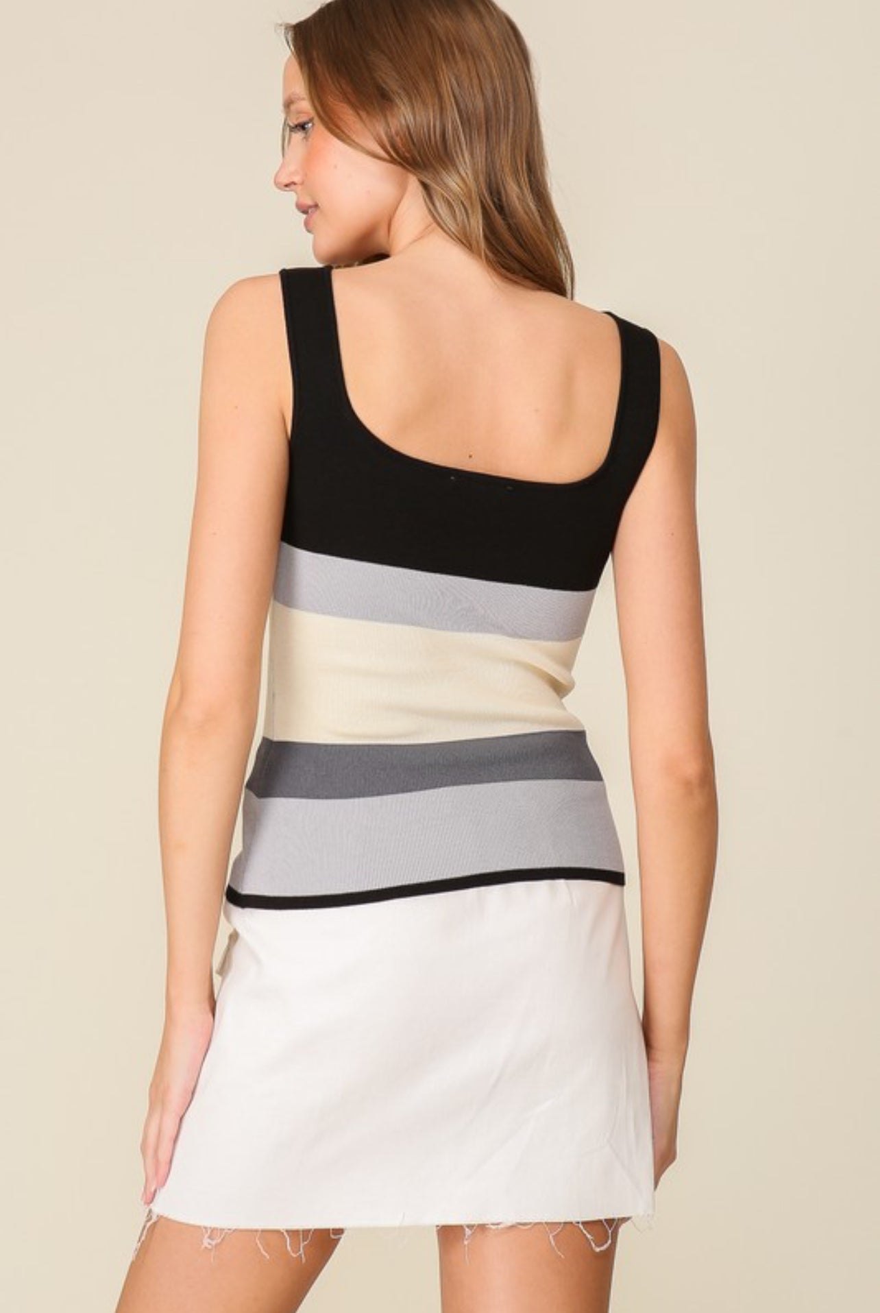 Be Bold Sleeveless Sweater Top