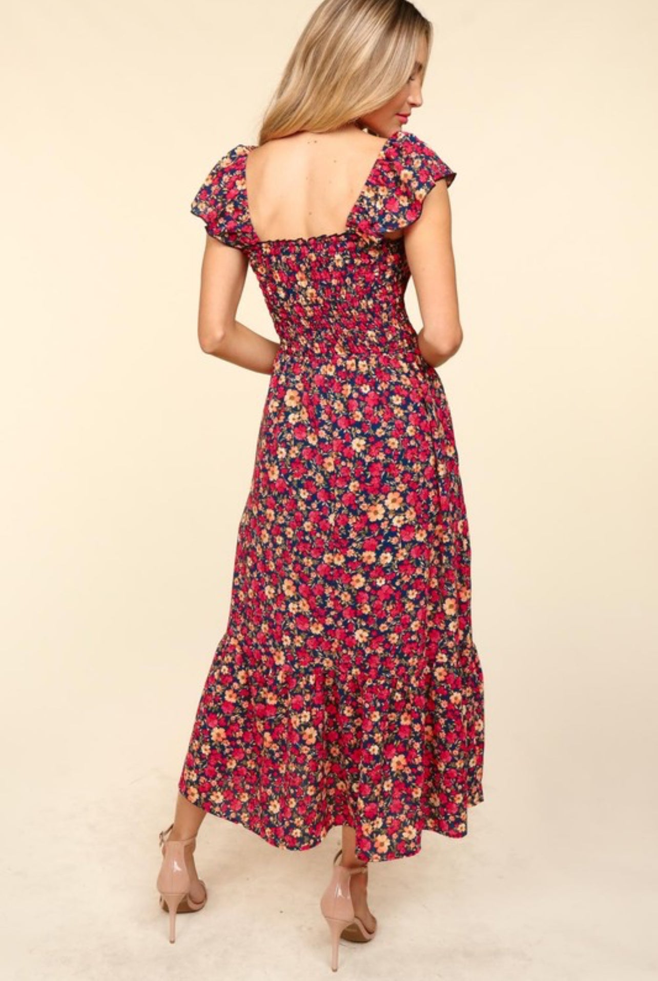 Romance In Florals Dress