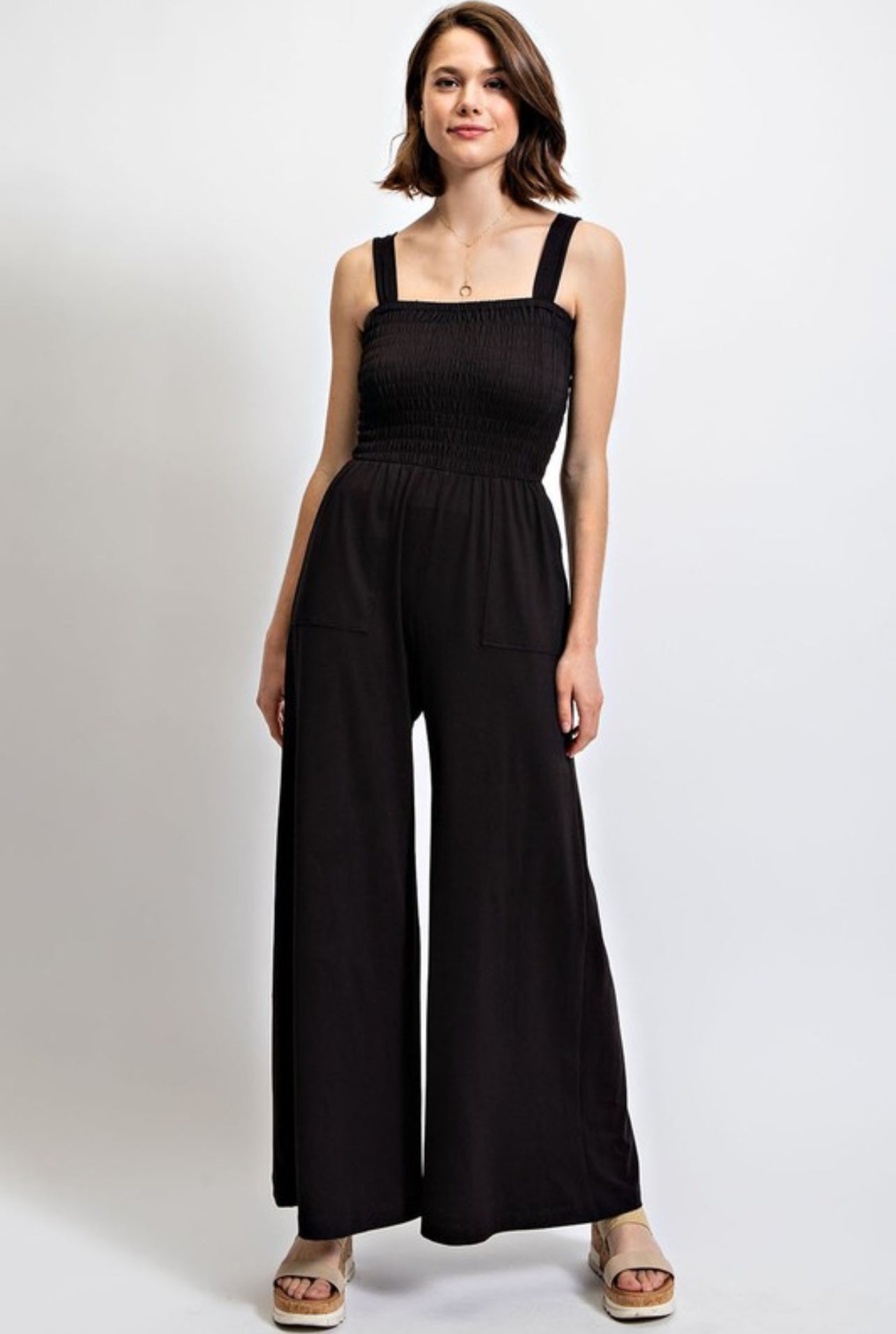 Butter Soft Feel Your Best Jumpsuit In Black