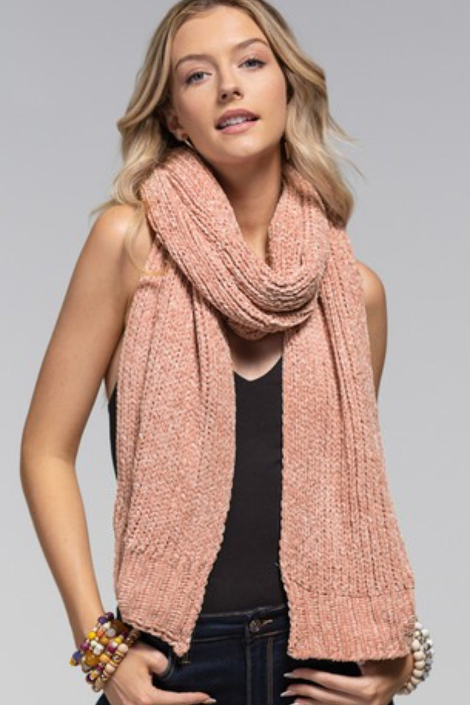 Blushing Warmth Scarf