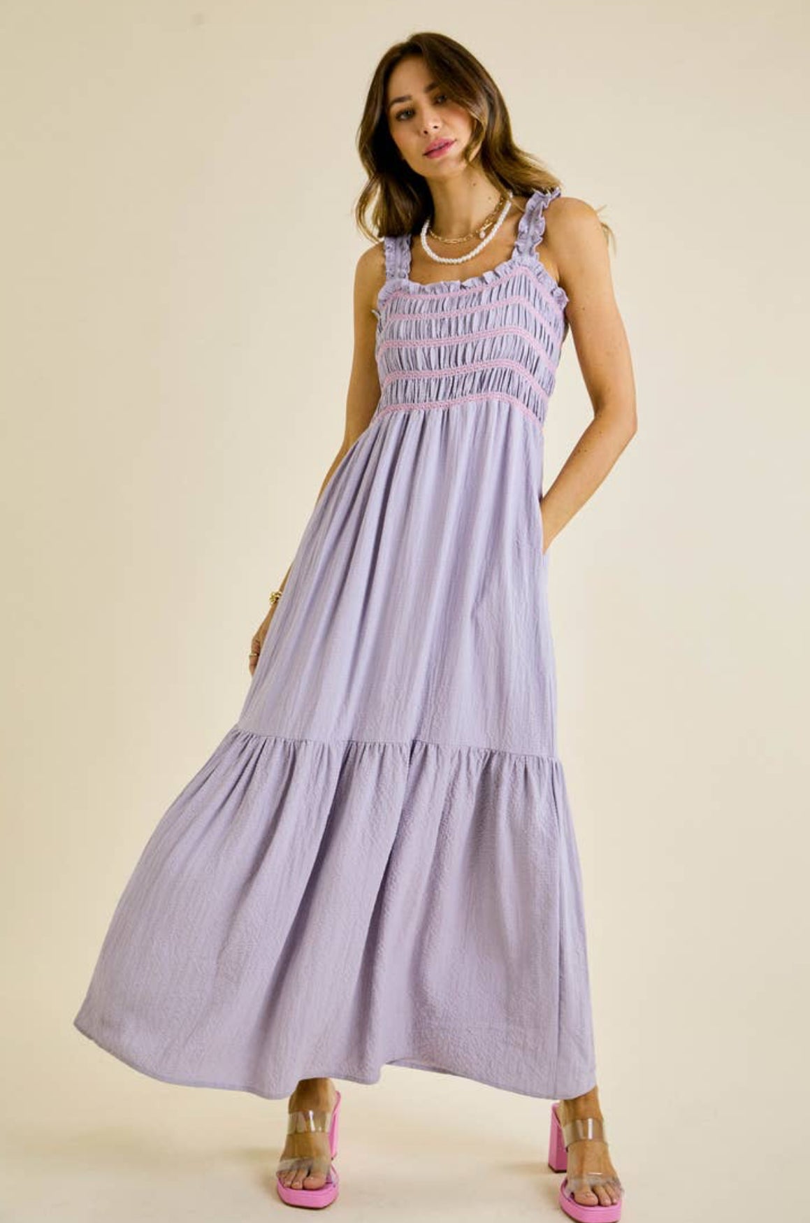 Lavender Mountains Dress