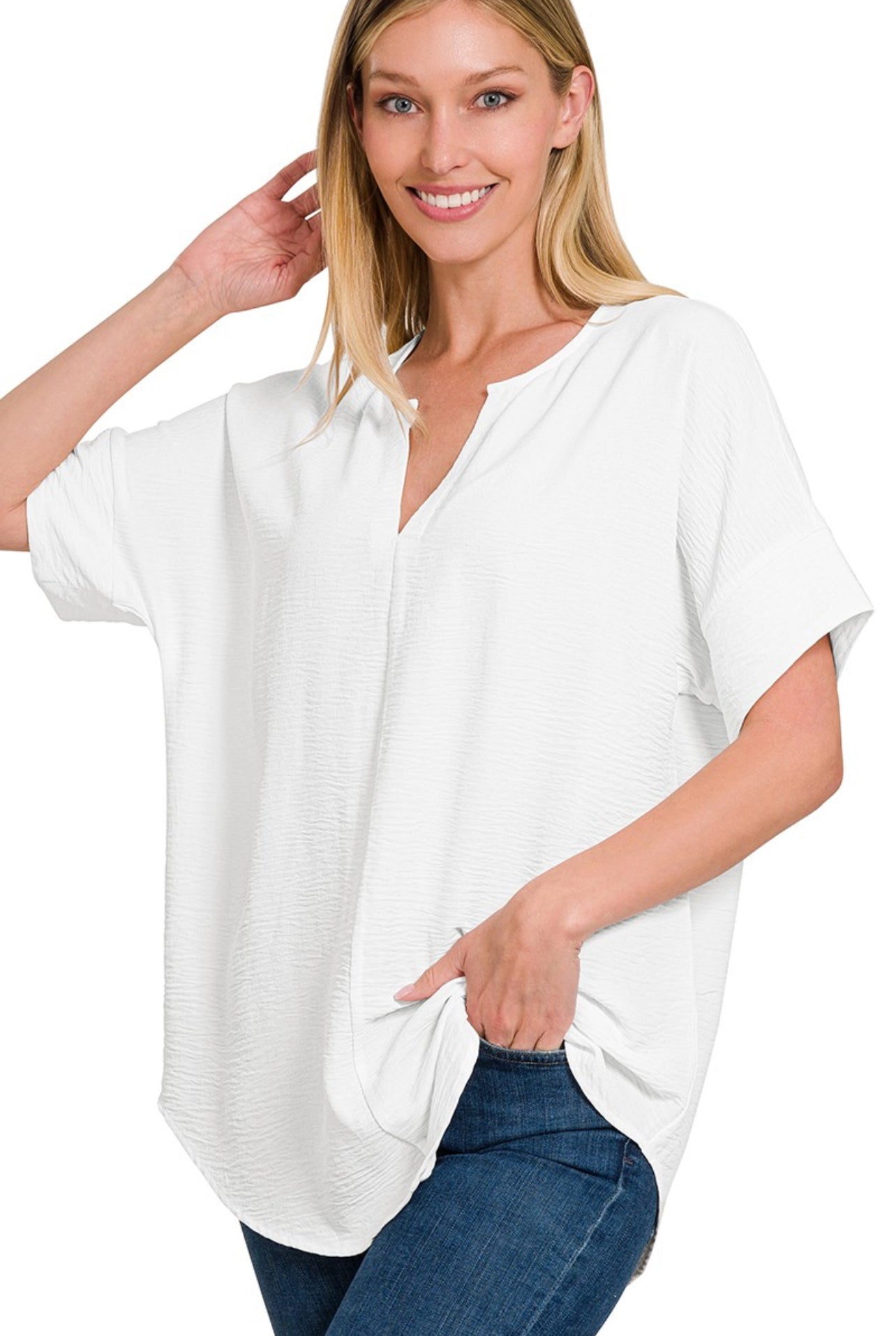 Wendy Airflow Top In White