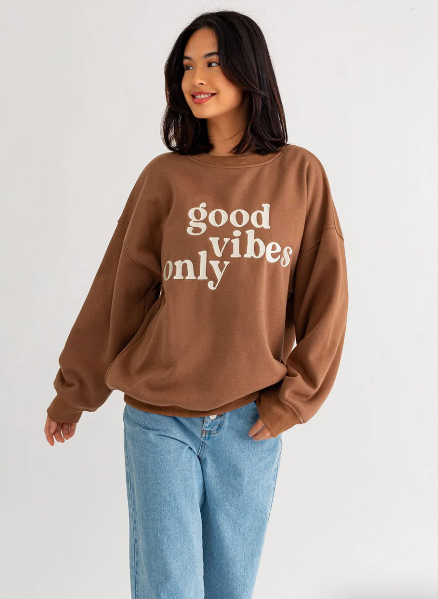 Good Vibes Crewneck