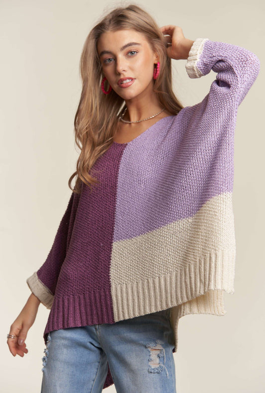 Lilac Secrets Sweater