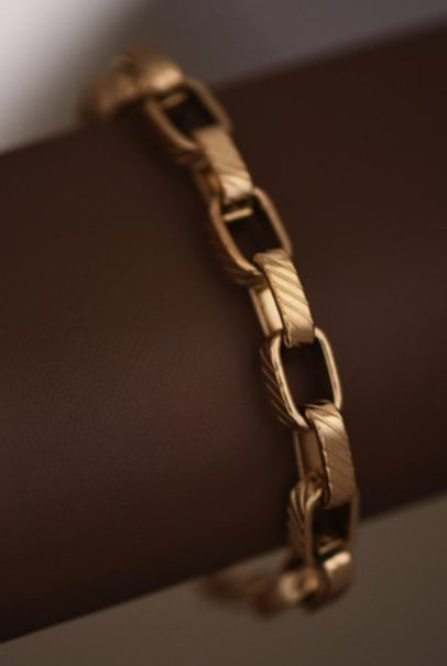 Box Chain Link Bracelet