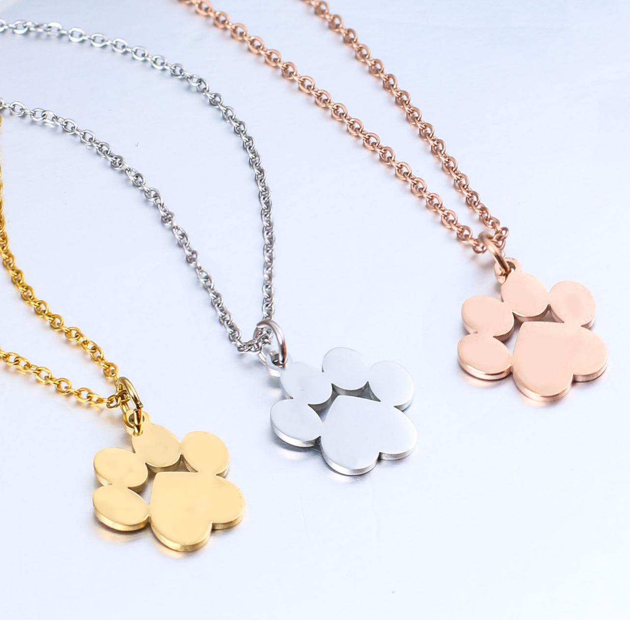 Paw Print Necklace
