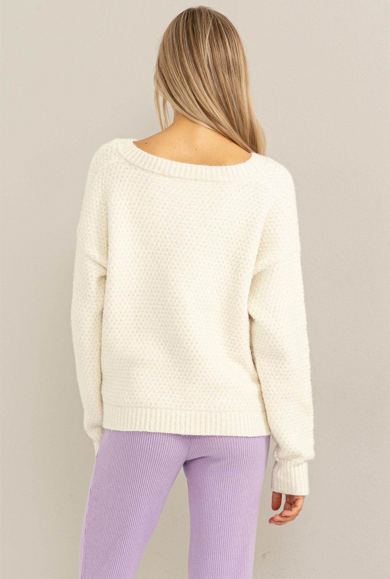 Love Potion Sweater In Ivory