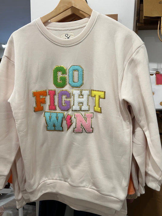 Go, Fight, Win Crewneck