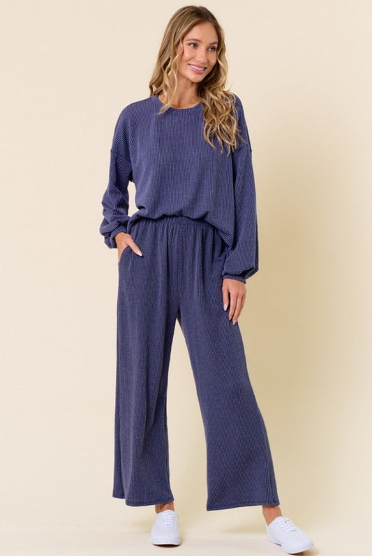 Take Me Back Ribbed Top