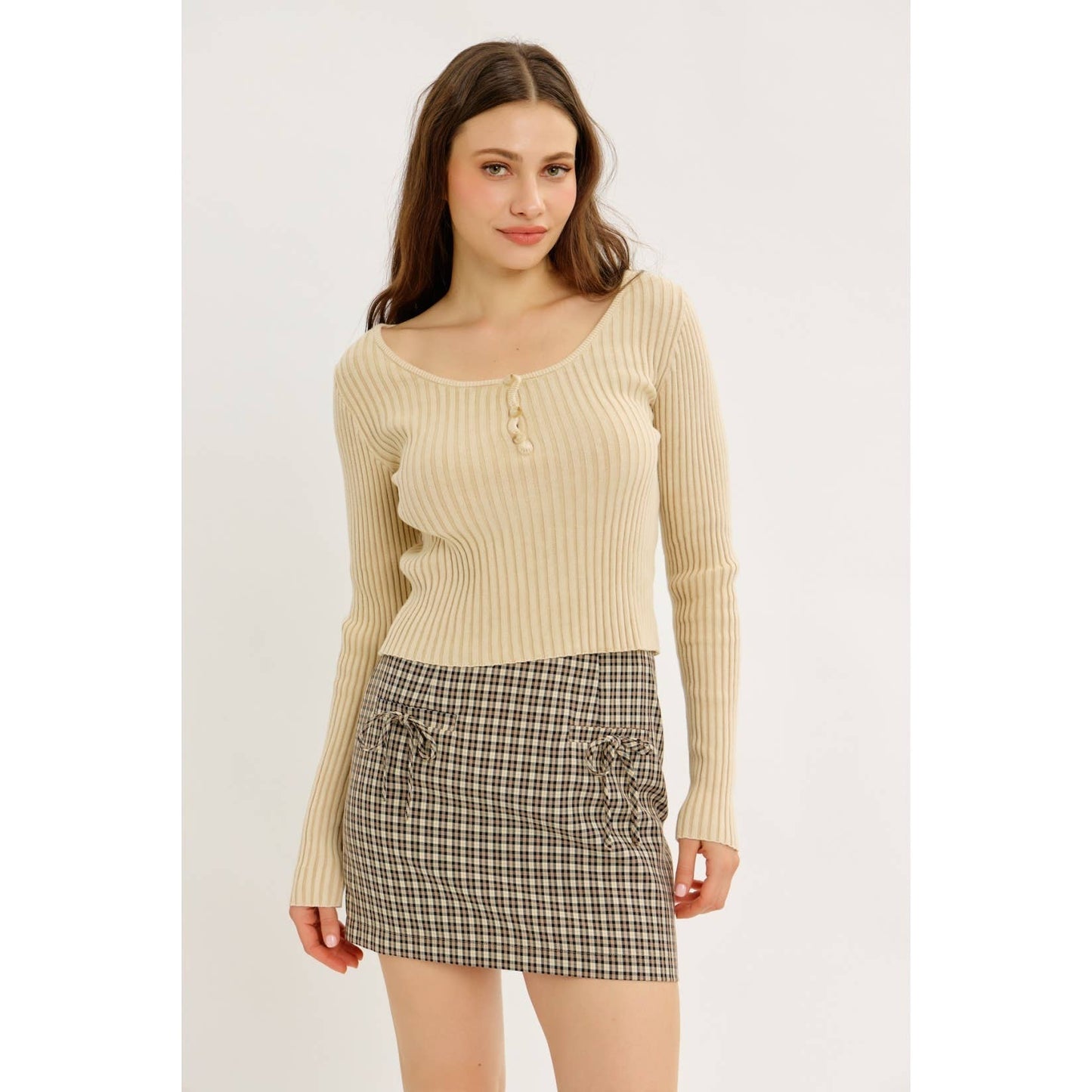 Preppy And Feminine Skirt