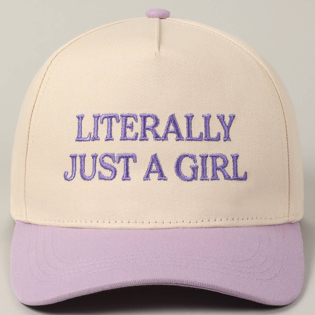 Literally Just A Girl Trucker Hat