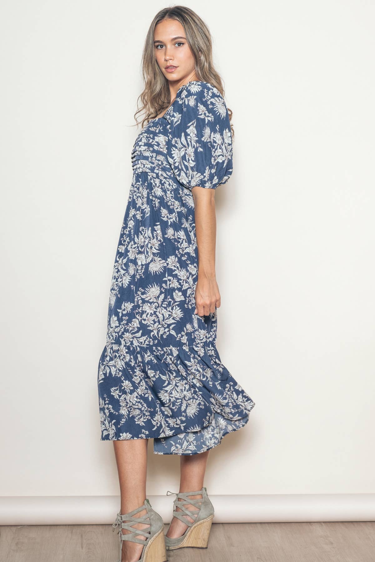 Romantic Pleats Dress