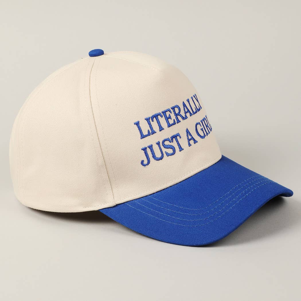 Literally Just A Girl Trucker Hat