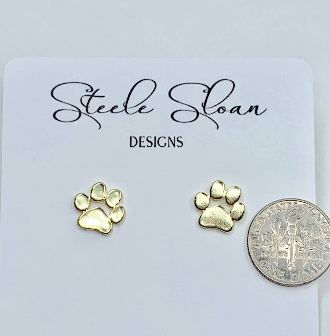 Adorable Paw Earrings
