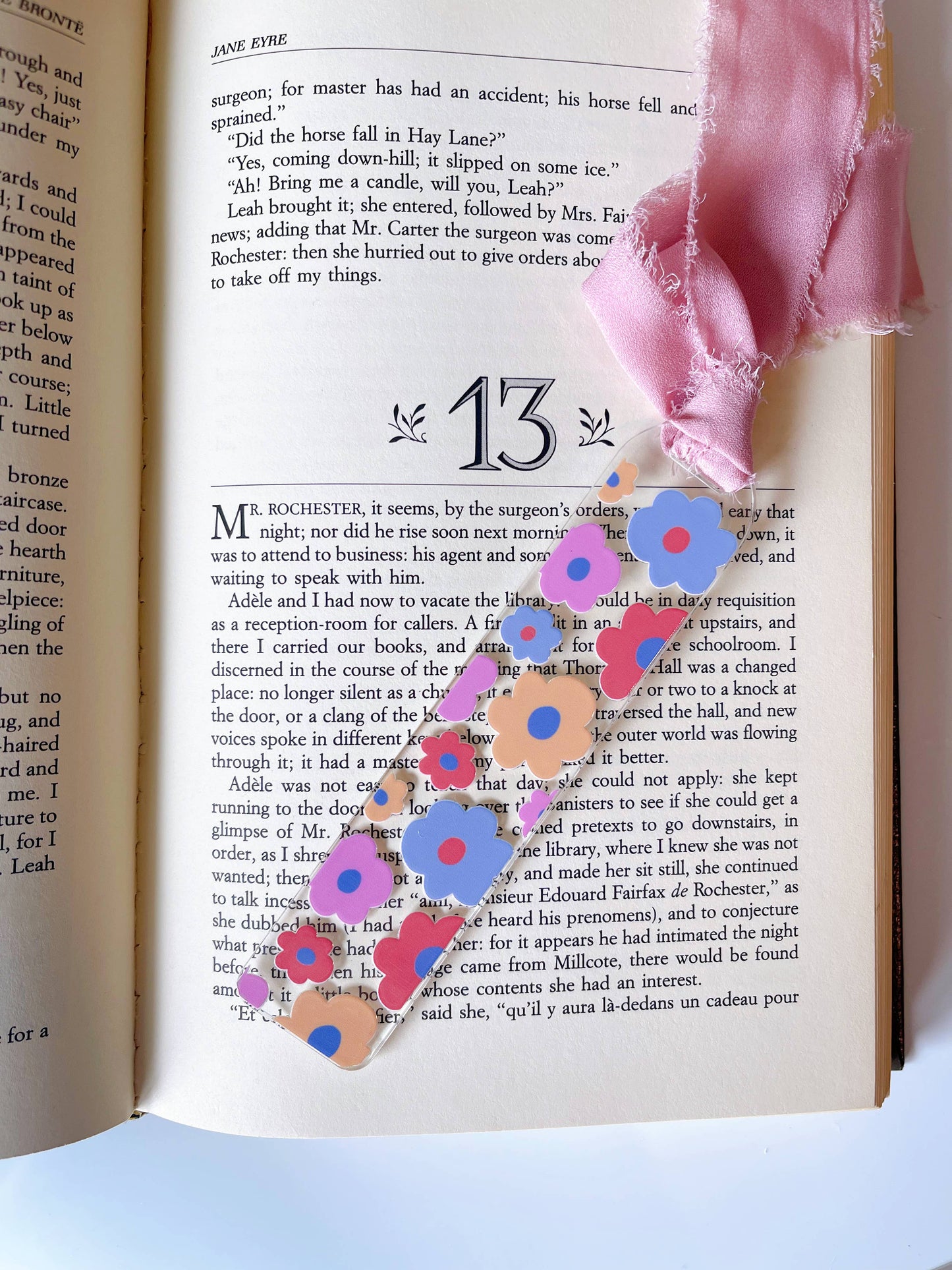 Aesthetic Acrylic Bookmark