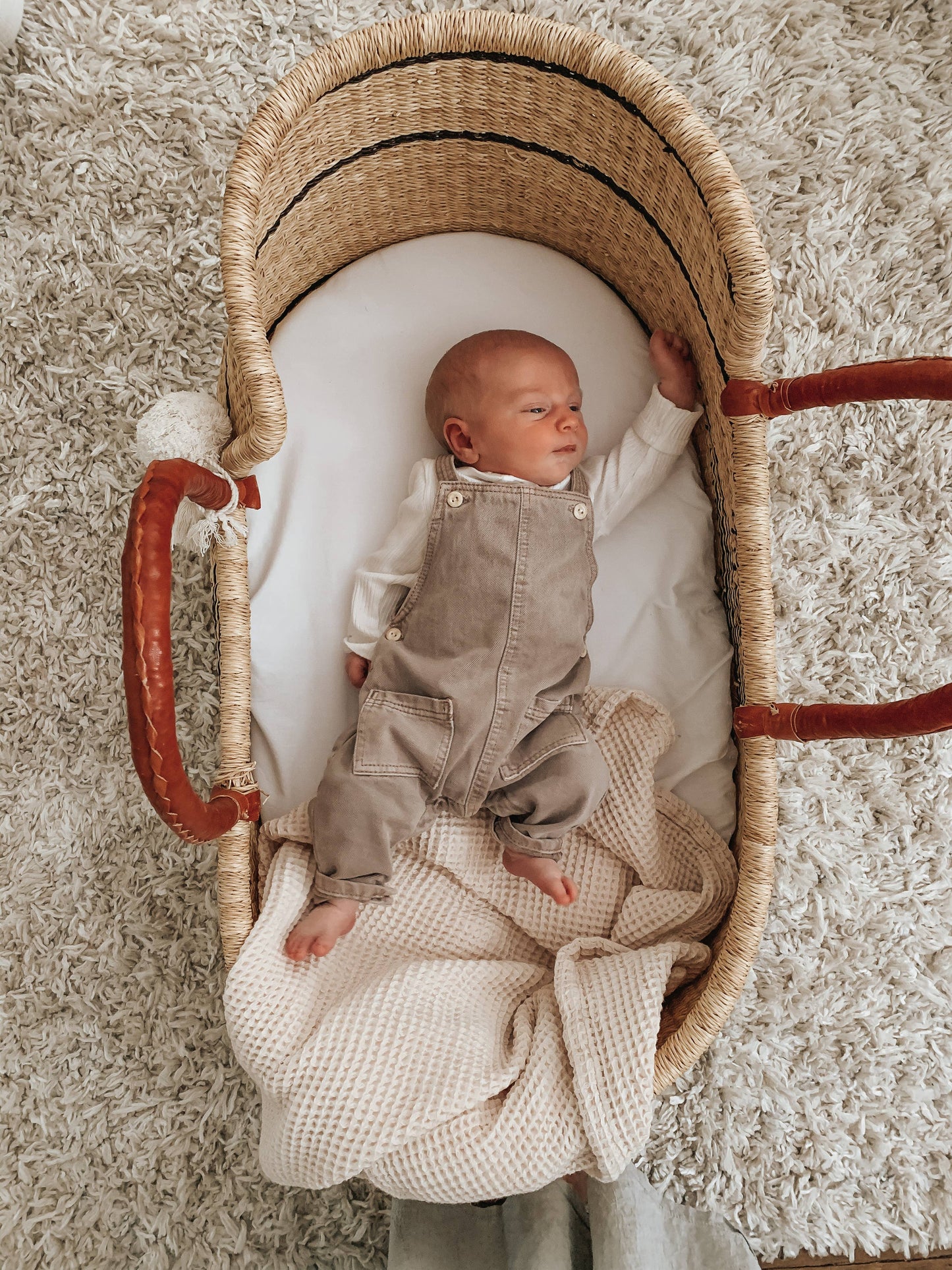 Waffle Baby Blanket