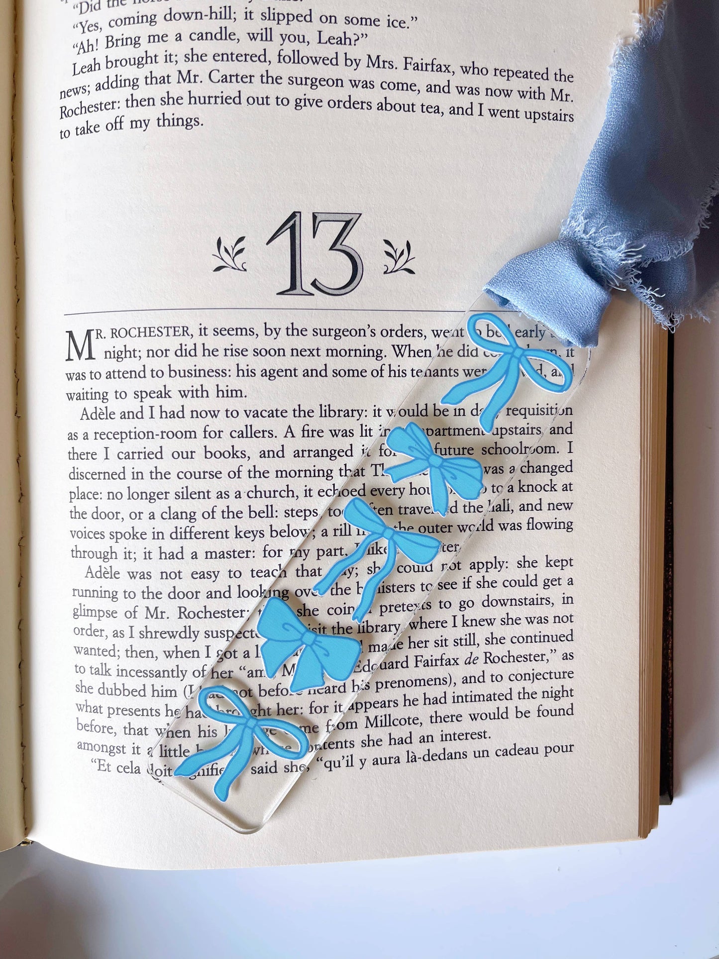 Aesthetic Acrylic Bookmark