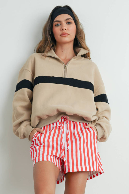 Two Toned Comfort Top