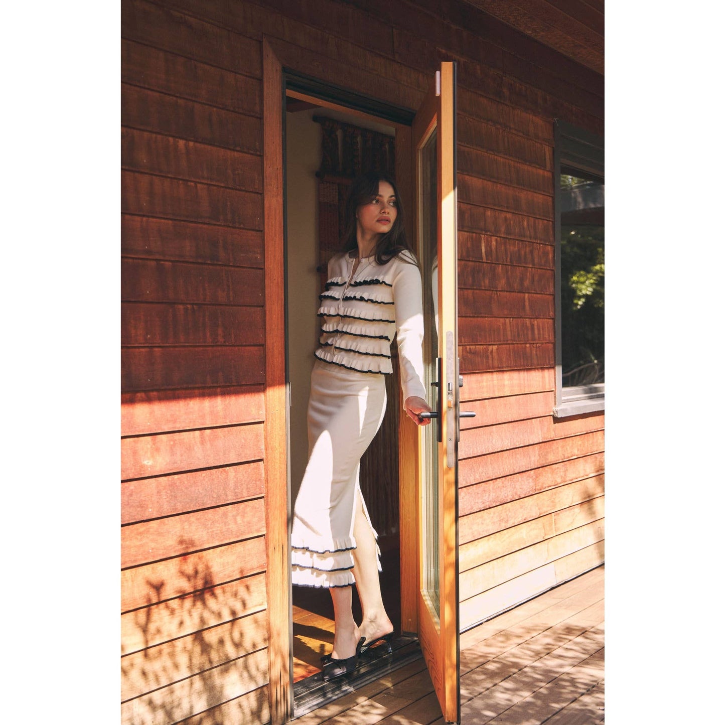 Bold Charmer Sweater Skirt
