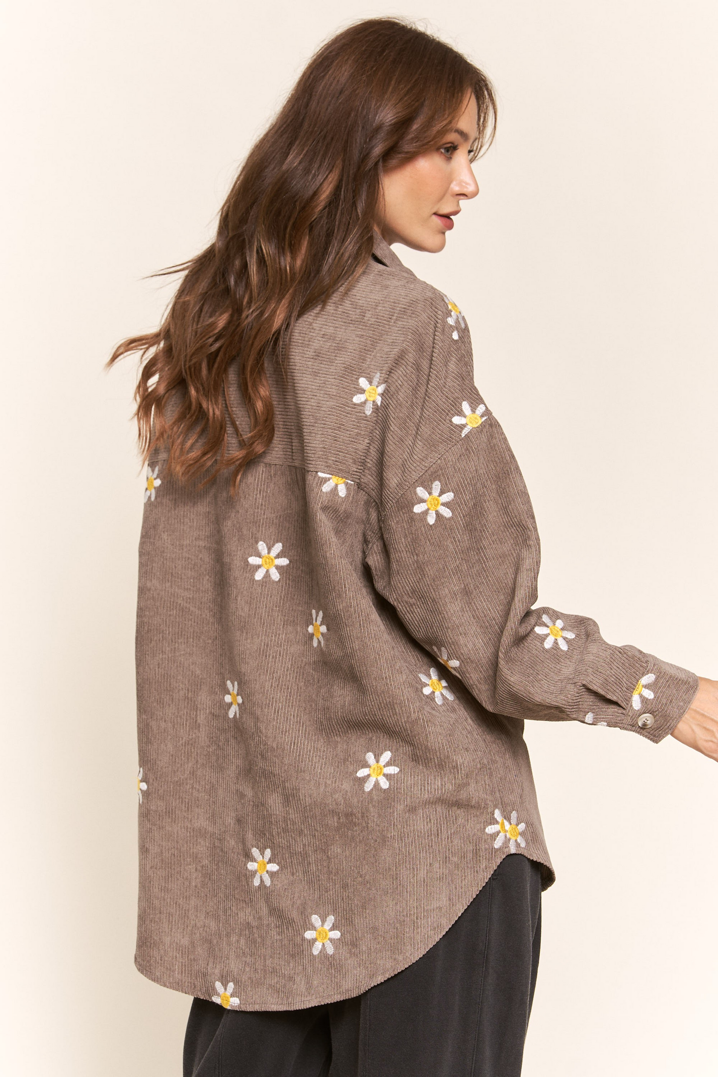 Second First Date Shacket In Mocha
