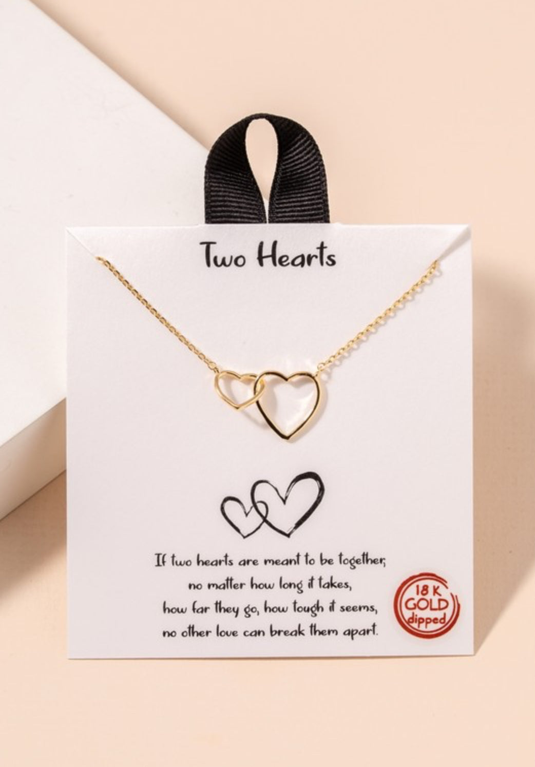 Hearts Interlocked Necklace