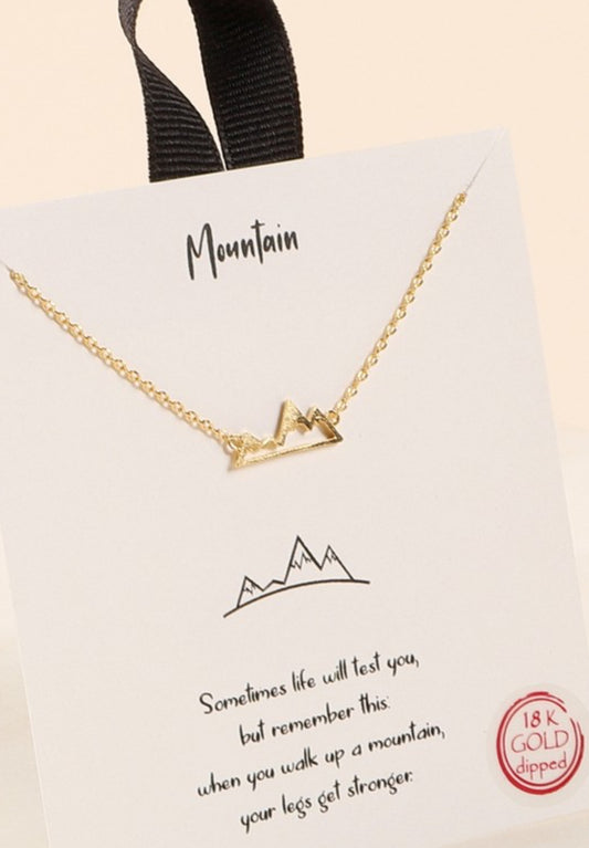 Mountain Lovers Necklace