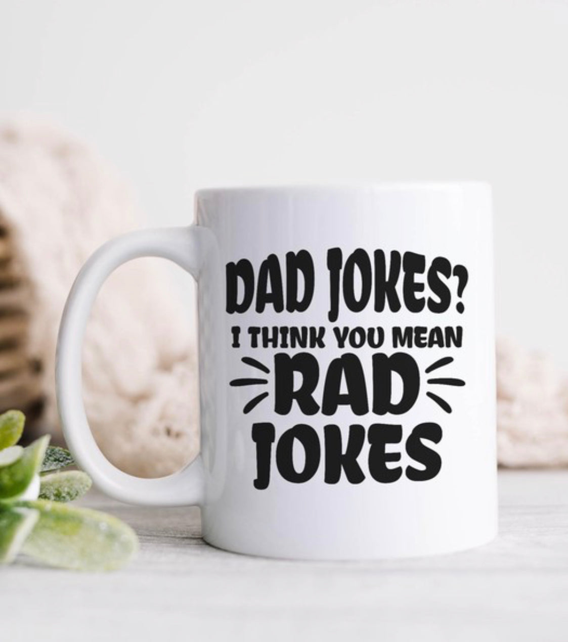 Dad/Rad Jokes Mug