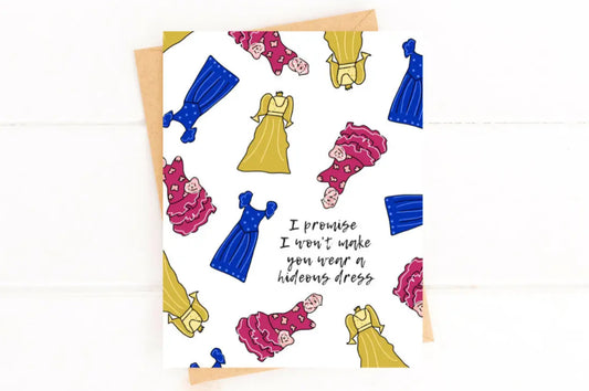 Will You Be My Bridesmaid - Funny Bridesmaid Card