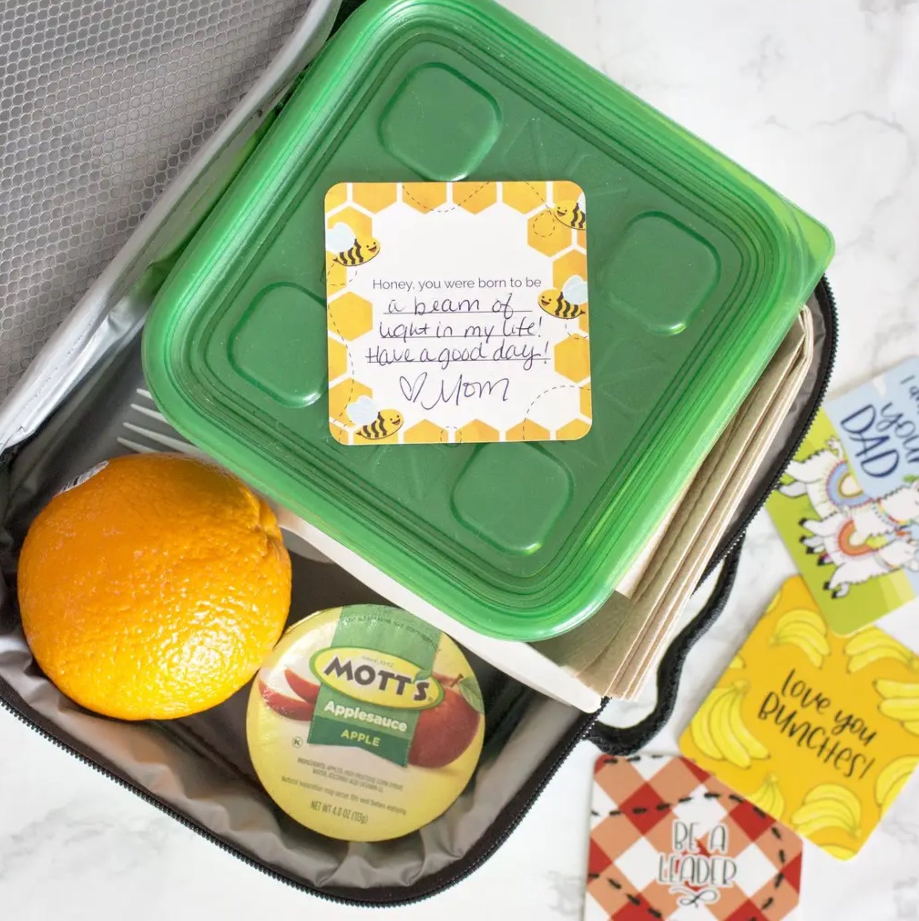 Lunch Box Note Card Decks