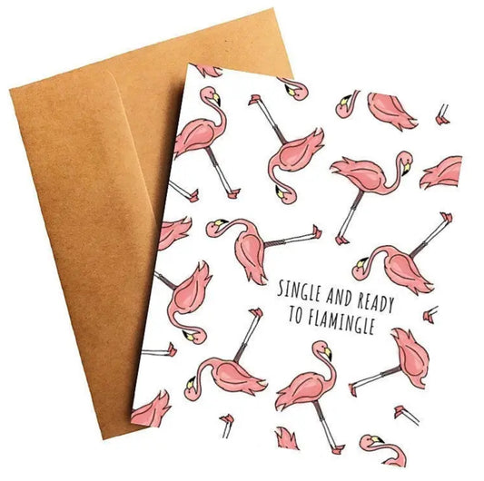 Single Ready To Flamingle Card