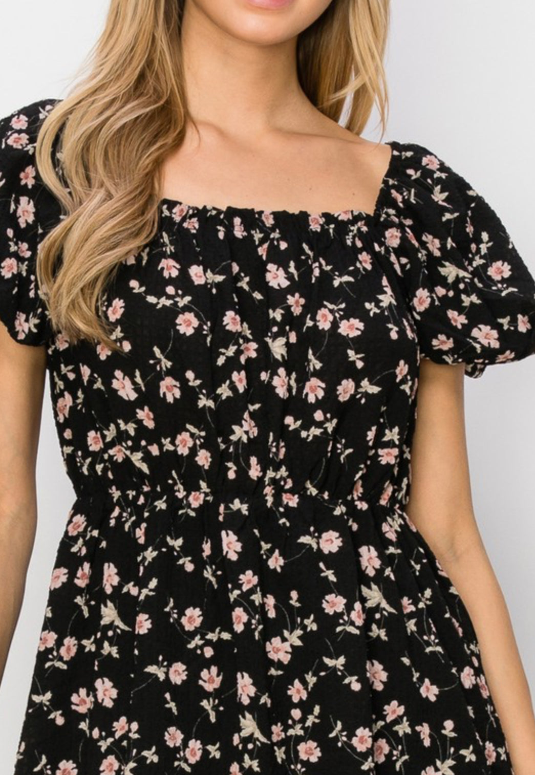 Black Floral Dress