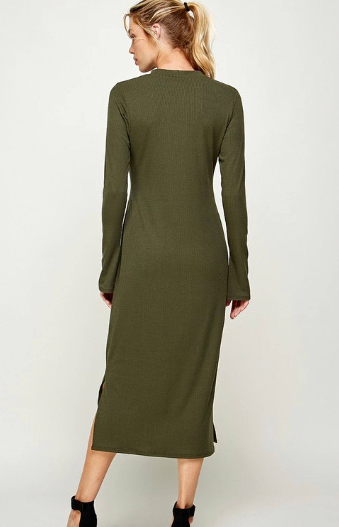 Extend The Olive Branch Dress