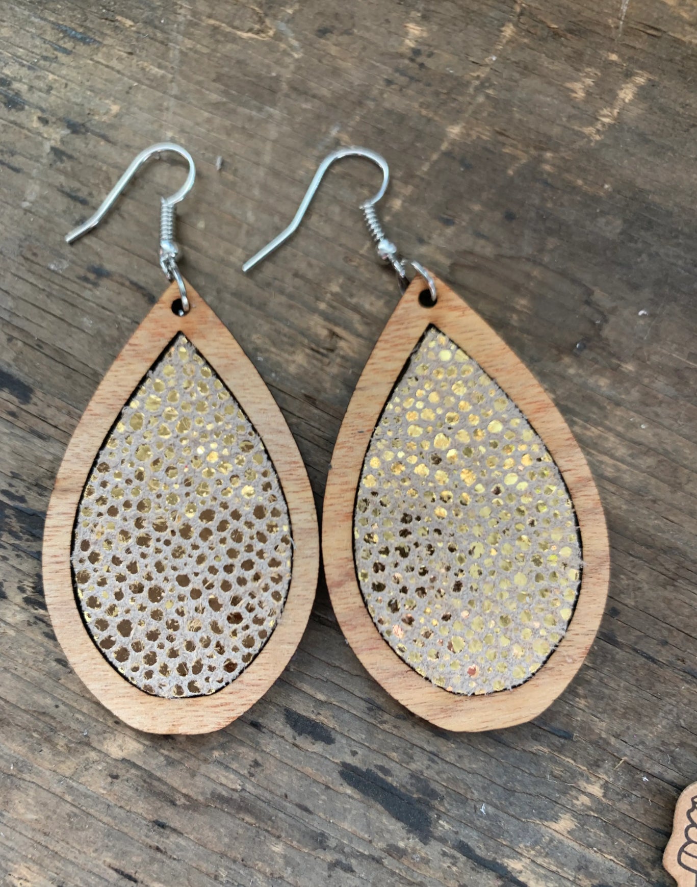 Saddle Teardrop Earrings