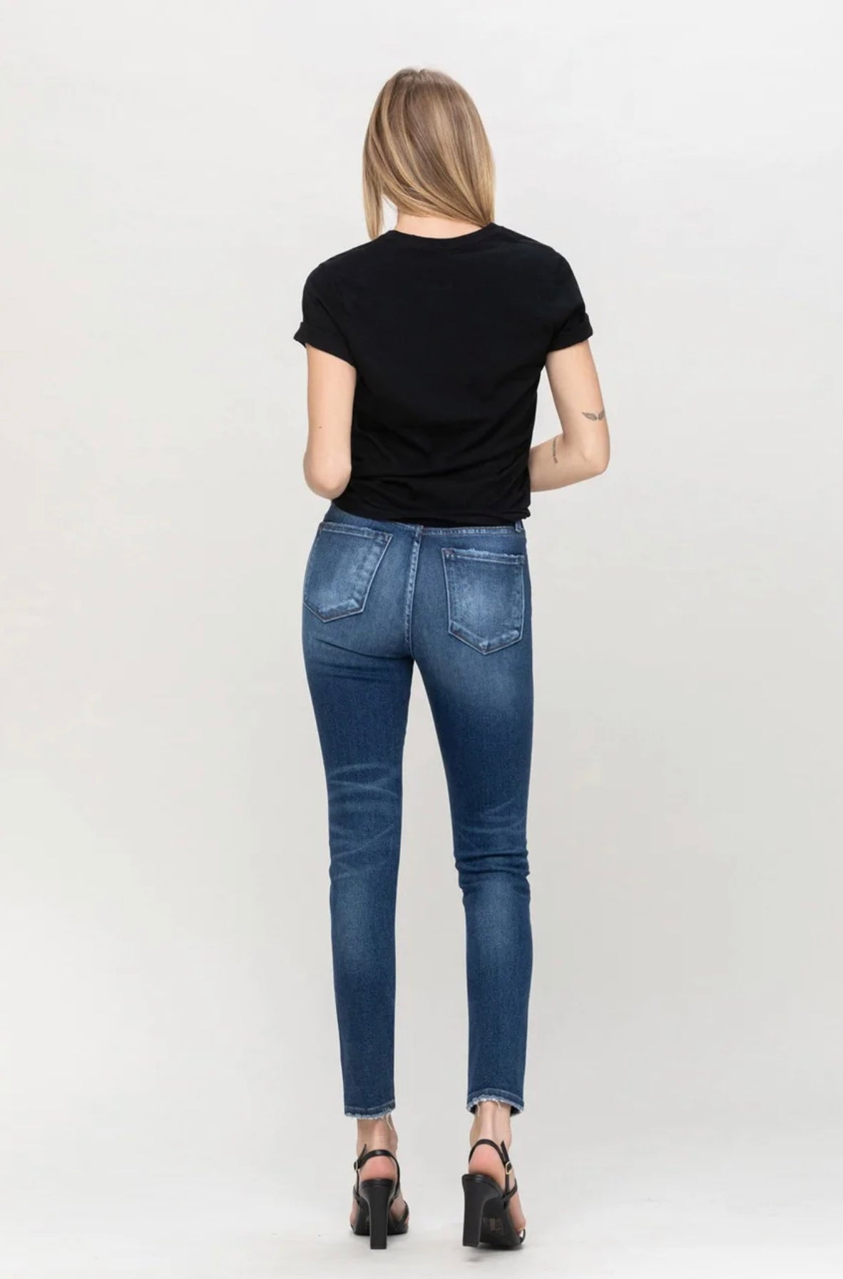 Selma High-Rise Ankle Skinny Jeans