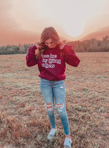 Rise By Lifting Others Crewneck