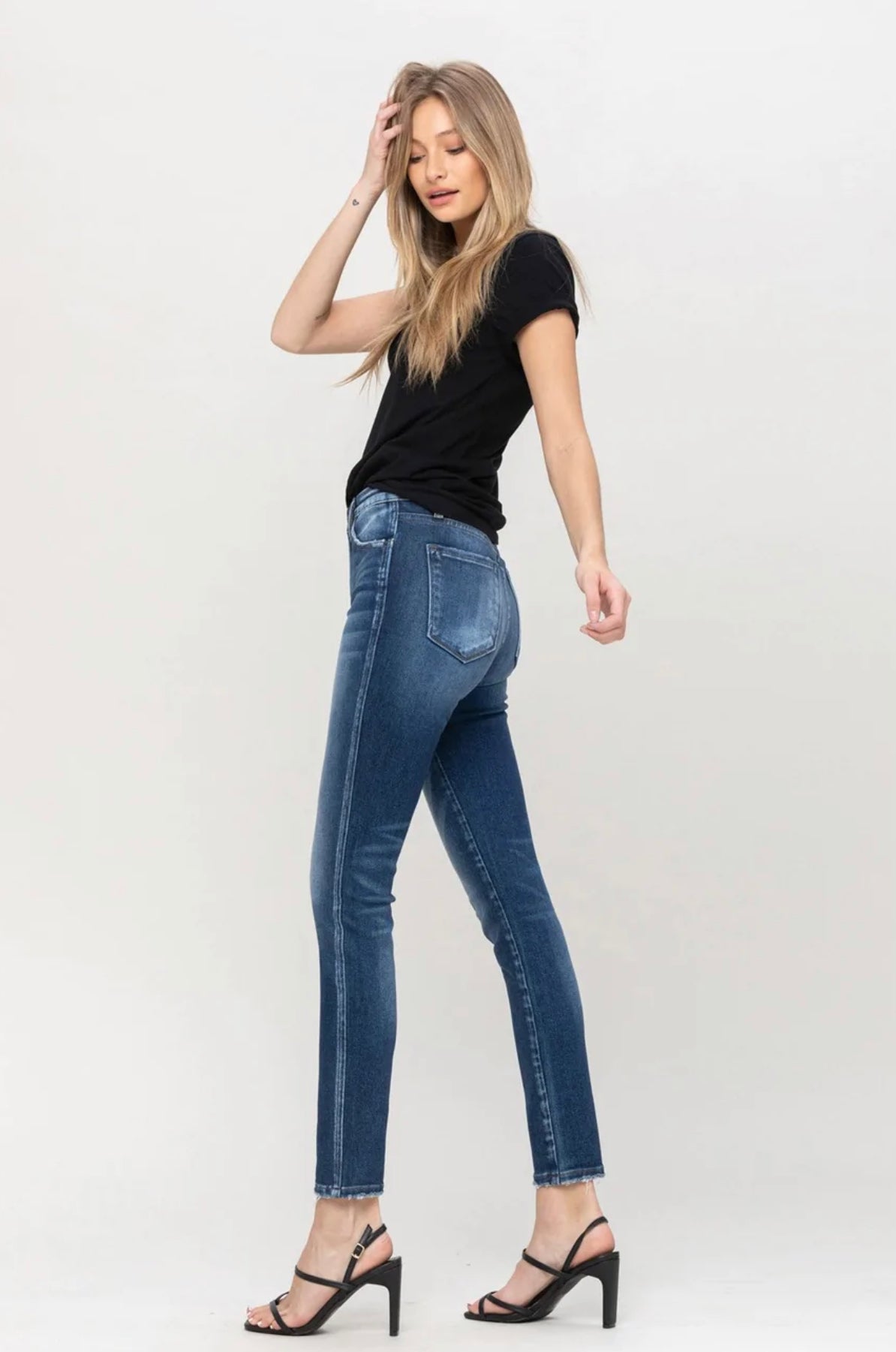 Selma High-Rise Ankle Skinny Jeans